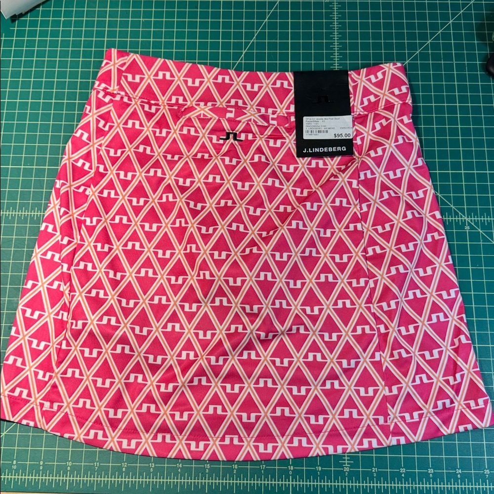 J.Lindeberg Amelie Mid Print Skort